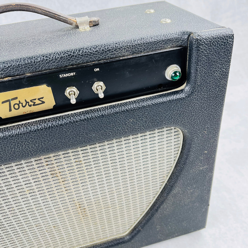 2004 Dan Torres Engineering Tiny Tone Tweed Amp 1x10" Combo Tube Amplifier - Black - 5