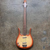 Danelectro Left Handed Longhorn Bass - Copperburst - 2