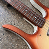 Danelectro Left Handed Longhorn Bass - Copperburst - 6