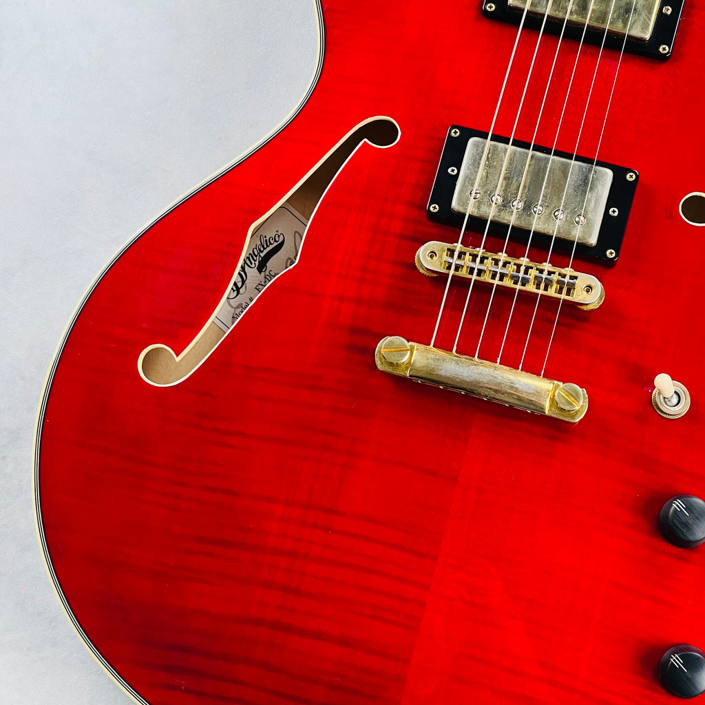 D'Angelico EX-DC 2013 - Transparent Red - 4