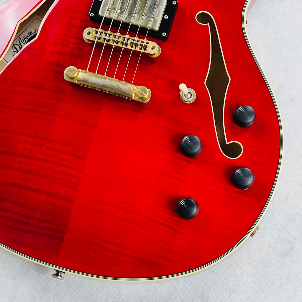 D'Angelico EX-DC 2013 - Transparent Red - 5