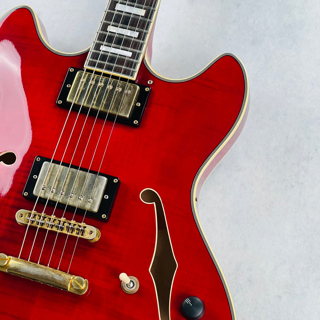 D'Angelico EX-DC 2013 - Transparent Red - 6