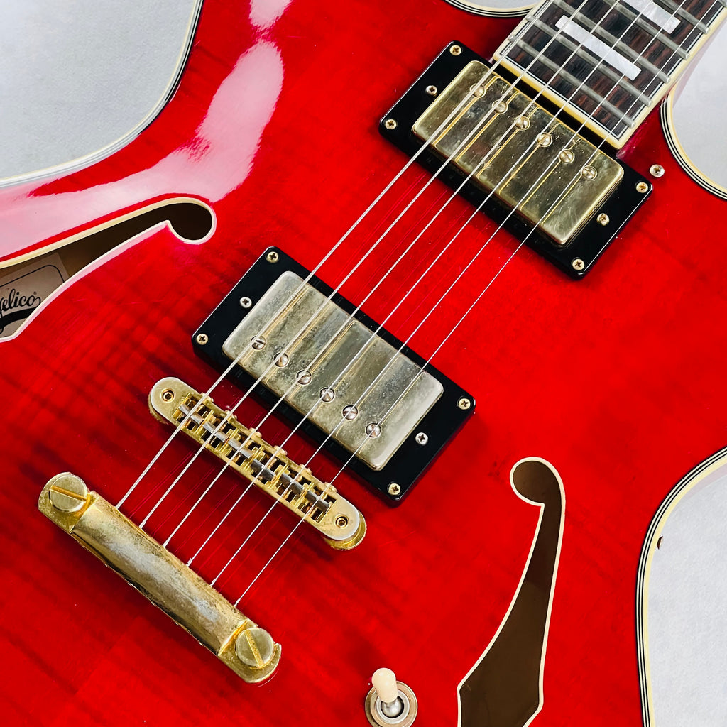 D'Angelico EX-DC 2013 - Transparent Red - 7