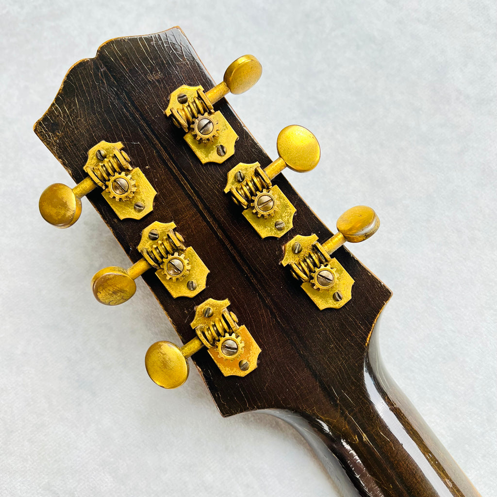 1935 D'Angelico Snakehead Acoustic Archtop Vintage Guitar Sunburst - 17