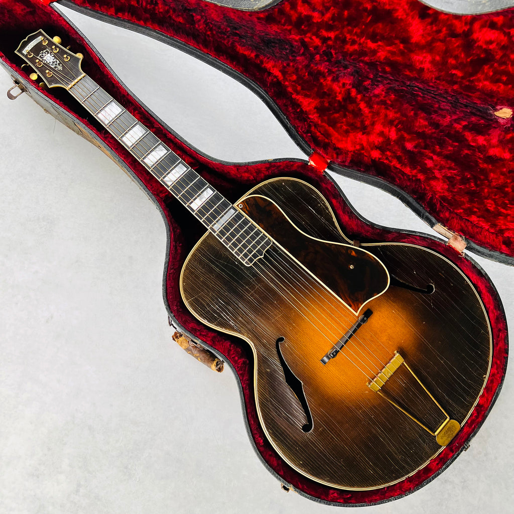 1935 D'Angelico Snakehead Acoustic Archtop Vintage Guitar Sunburst - 25