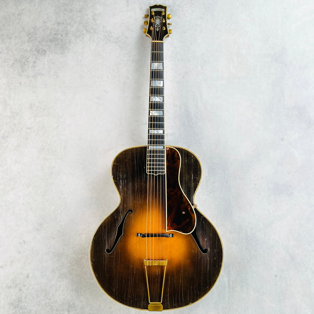 1935 D'Angelico Snakehead Acoustic Archtop Vintage Guitar Sunburst - 2