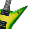 Dean Stealth Floyd Rose Flame Top with Case - Dime Slime - 6