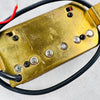 Dean Logo Humbucker Pickup 53mm Bridge - Zebra - 4