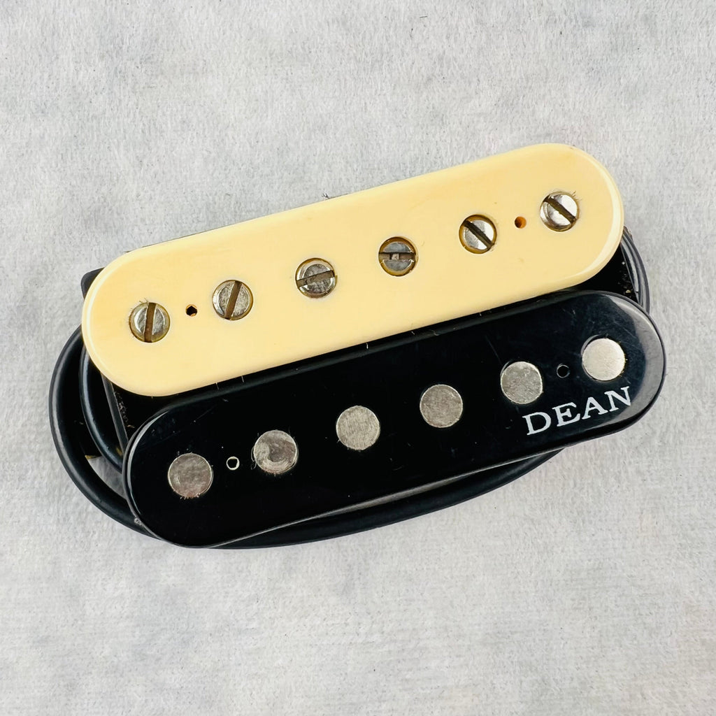 Dean Logo Humbucker Neck Pickup - Zebra - 1