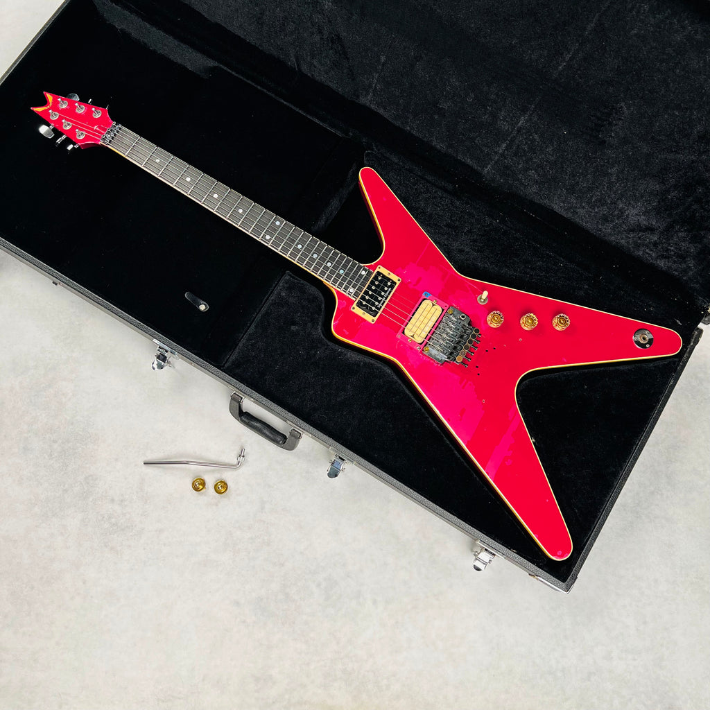 Dean ML Floyd Rose 1983 - Candy Apple Red - 25