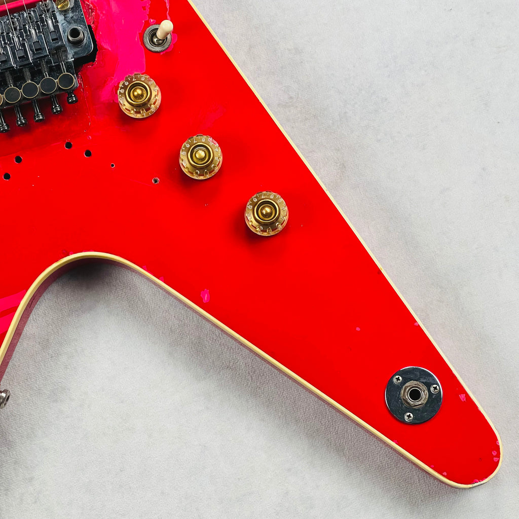 Dean ML Floyd Rose 1983 - Candy Apple Red - 5