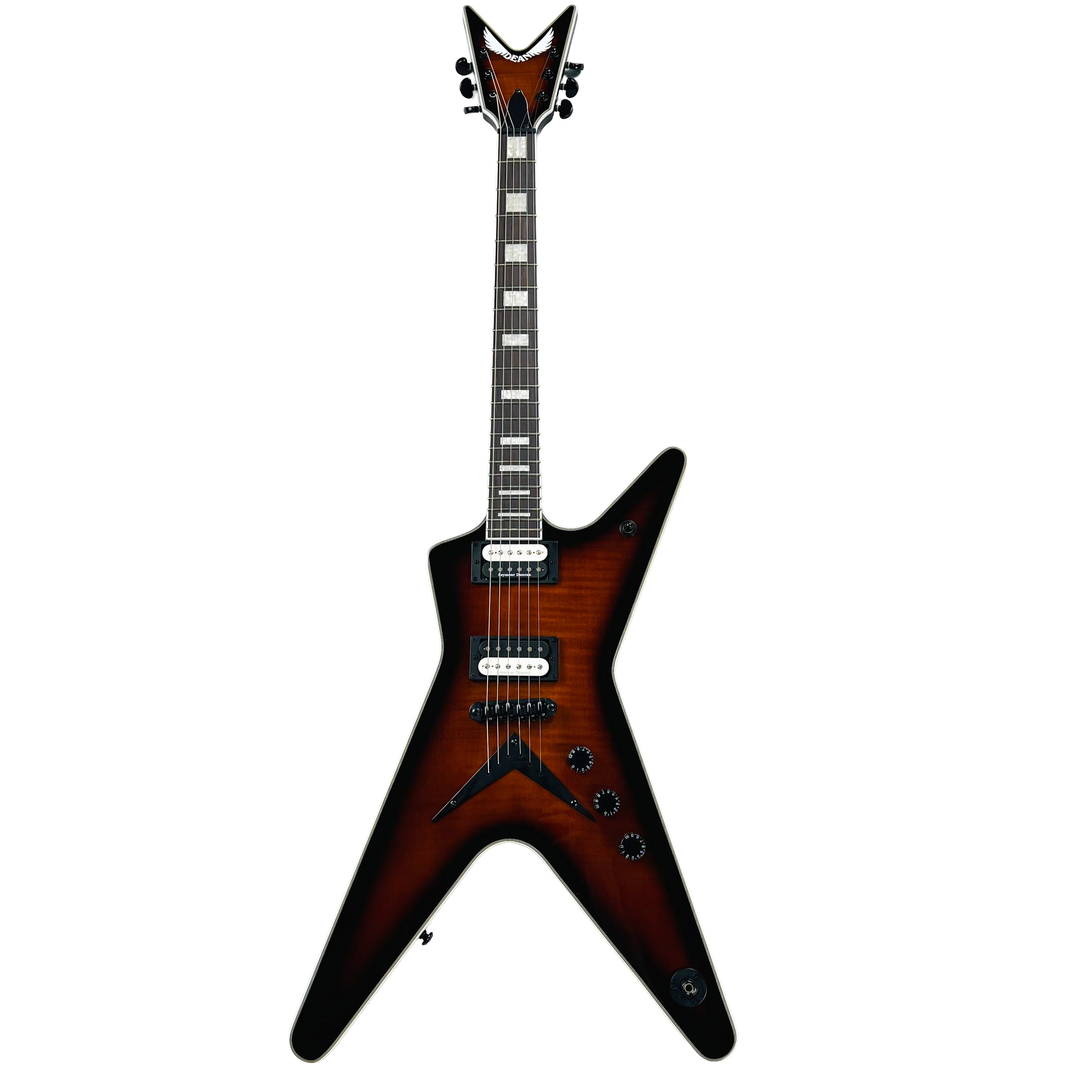 【新品弦張替済】DEAN エレキギター ML BBOLT DIME ダンカンPU Dean ML Select Flame Top Trans Brazilia | Tone Wolf