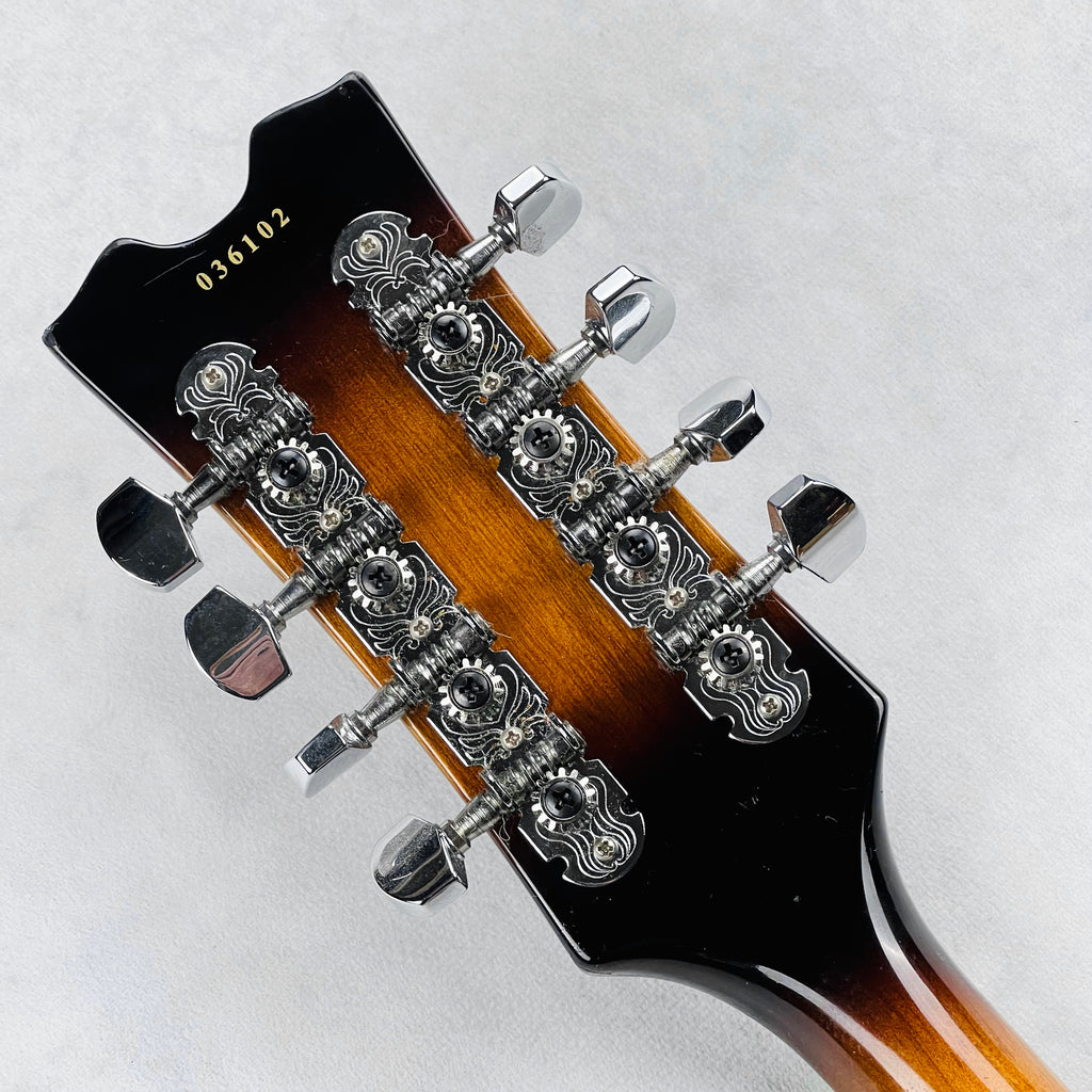 Dean Tennessee A/E A-Style Mandolin 2016 - Vintage Sunburst - 11