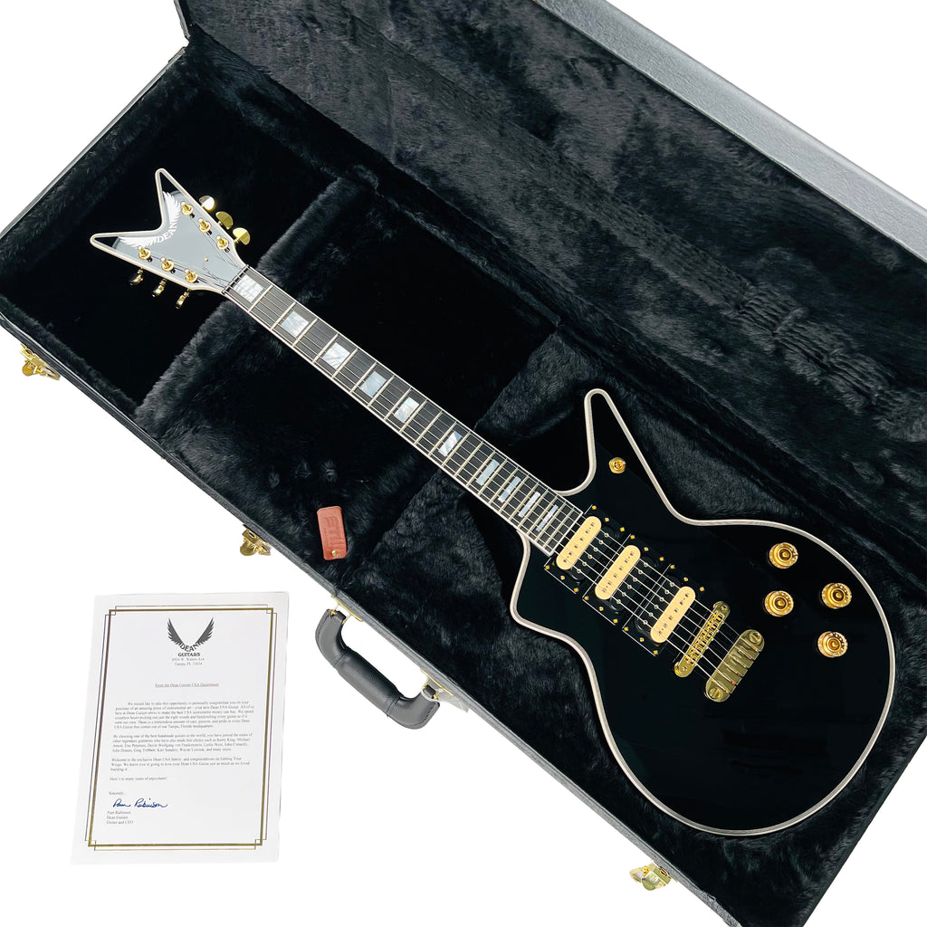 Dean USA Cadillac Custom 3-Pickup 2025 - Classic Black - 15