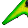 Dean USA Custom Shop ML Flame Top Floyd Rose 2026 - Slime Green - 4