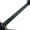 Dean USA Custom Shop ML Flame Top Fishman Fluence - Transparent Black - 8