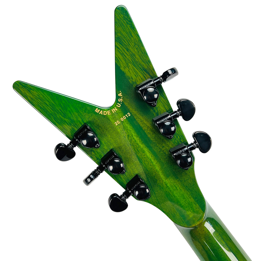 Dean USA Custom Shop ML Floyd Rose Mahogany - Slime - 15