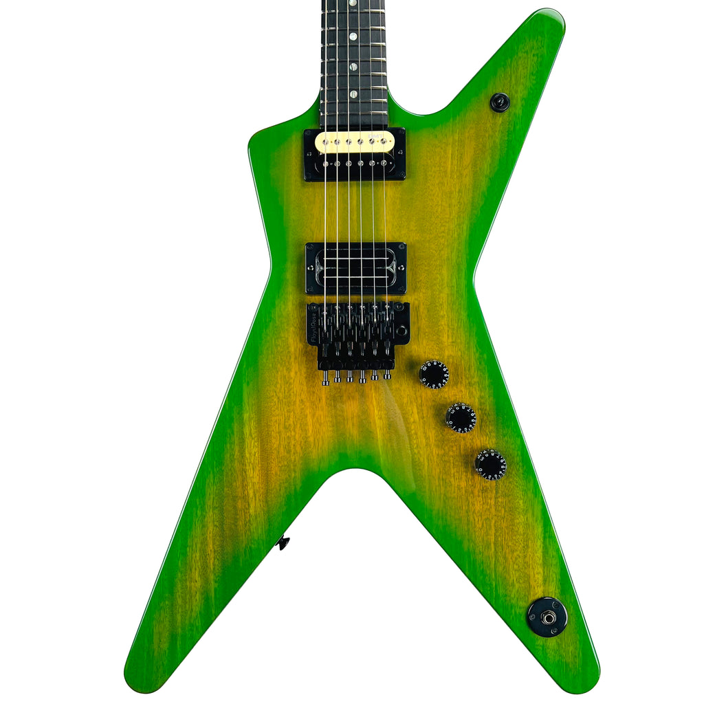 Dean USA Custom Shop ML Floyd Rose Mahogany - Slime - 1