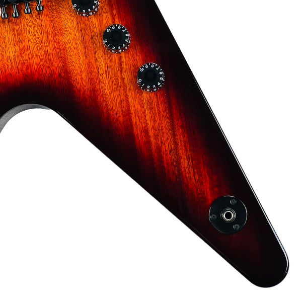 Dean USA Custom Shop ML Floyd Rose Mahogany - Trans Brazilia - 5