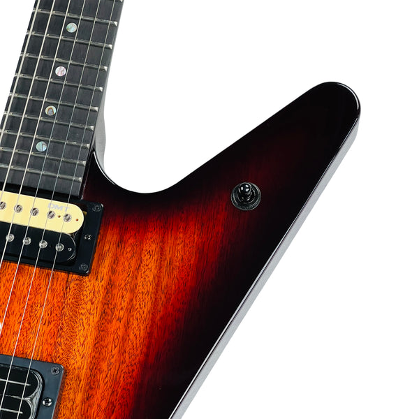 Dean USA Custom Shop ML Floyd Rose Mahogany - Trans Brazilia - 6