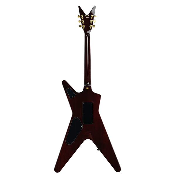 Dean USA Custom Shop ML Mahogany Floyd Rose Gold Hardware - Trans Brazilia - 10