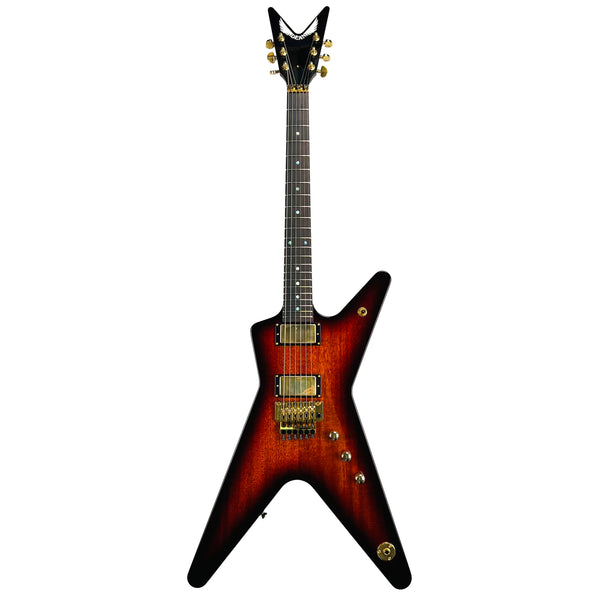 Dean USA Custom Shop ML Mahogany Floyd Rose Gold Hardware - Trans Brazilia - 2