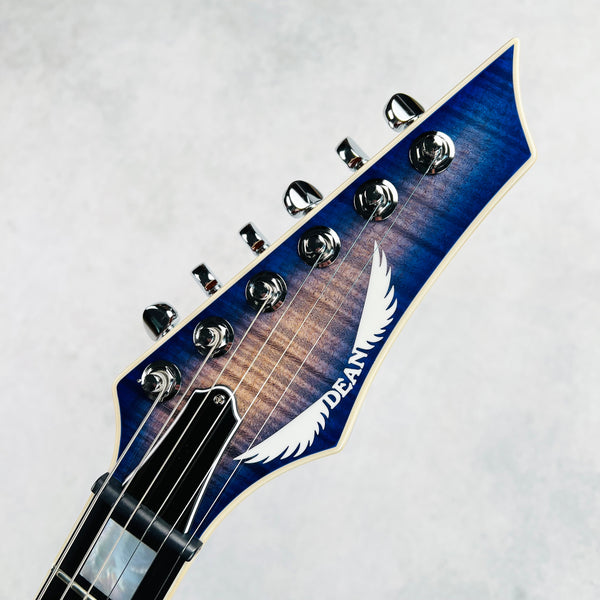 Dean USA Custom Shop Zero Flame Top 2024 - Arctic Burst - 11