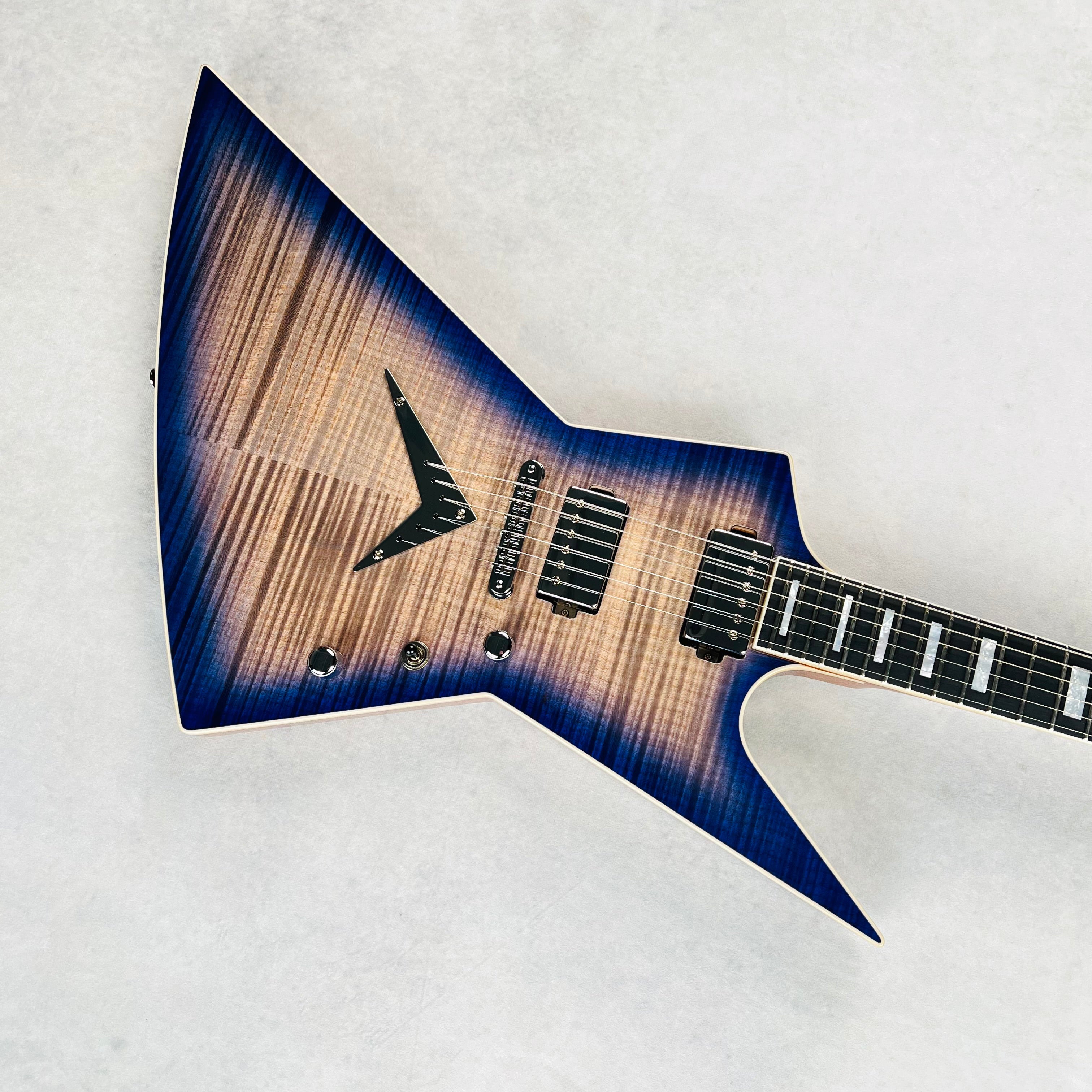 Dean USA Custom Shop Zero Flame Top 2024 Arctic Burst | Tone Wolf
