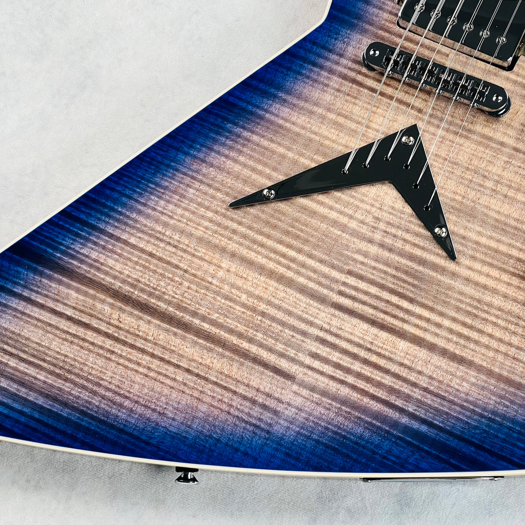 Dean USA Custom Shop Zero Flame Top 2024 - Arctic Burst - 7