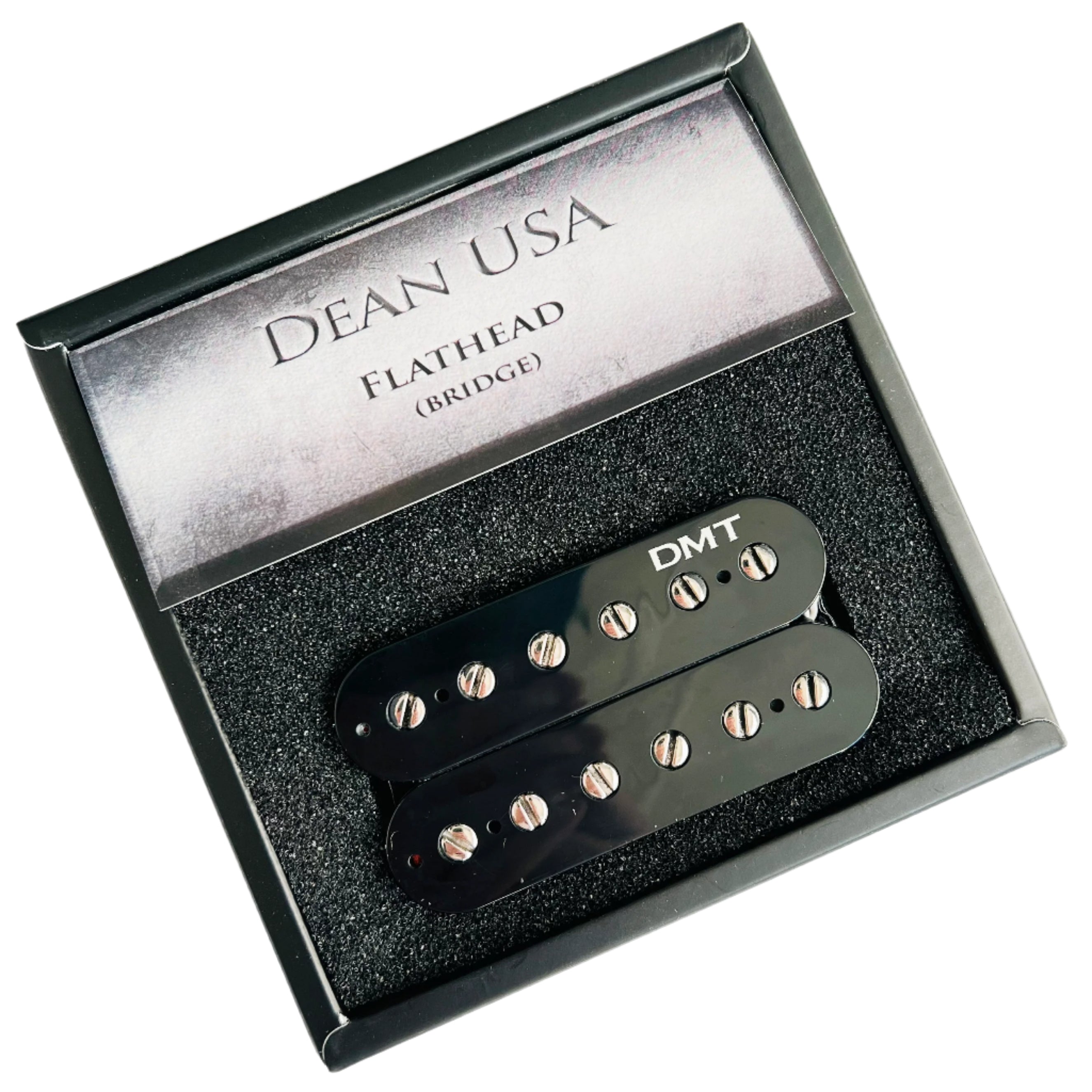 Dean DMT Flathead Bridge BK/BK G Spaced Humbucker | Tone Wolf