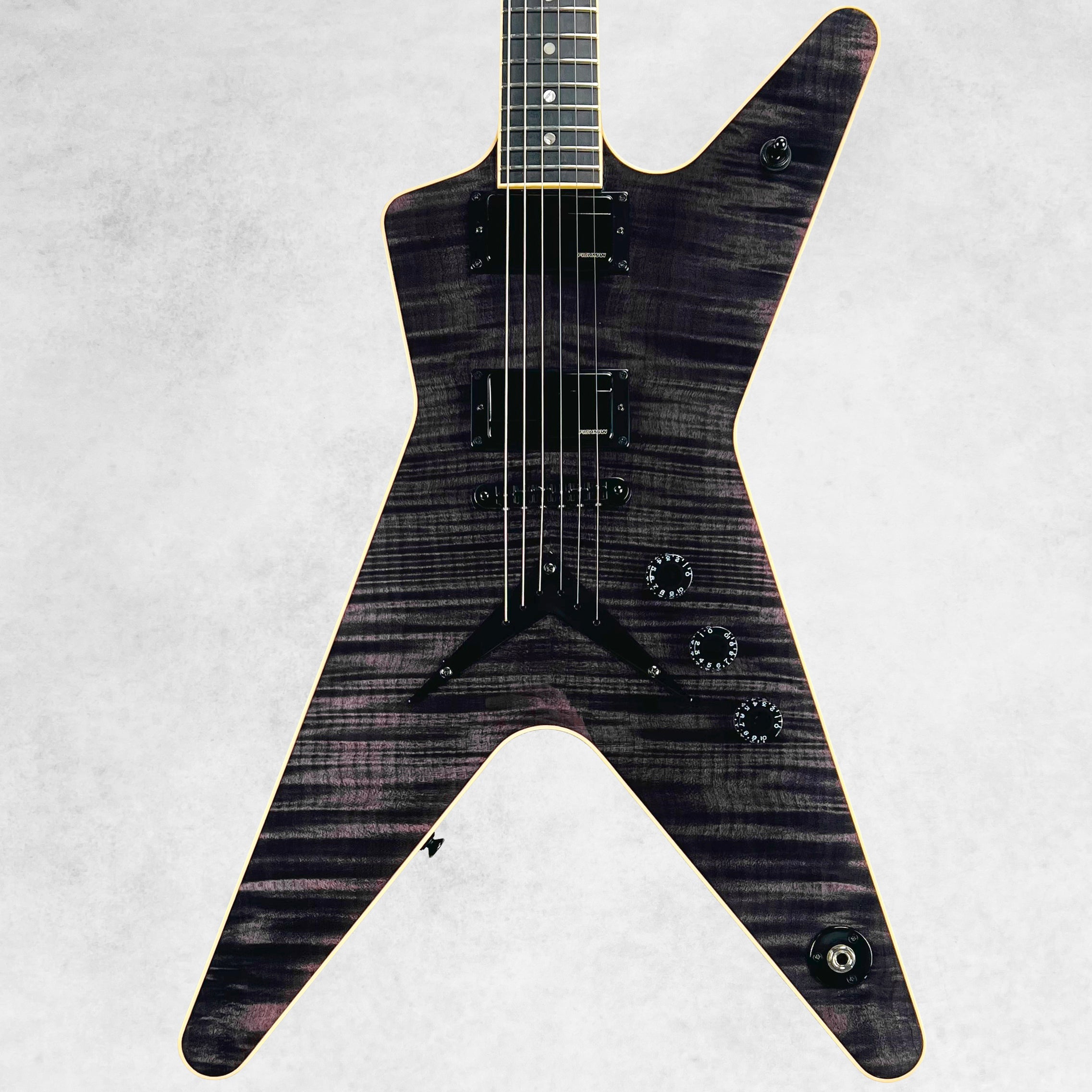 Dean USA Custom Shop ML Flame Top Fishman Fluence Pickups 2025 - Trans ...