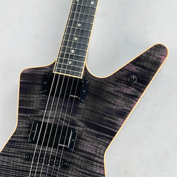 Dean USA Custom Shop ML Flame Top Fishman Fluence Pickups 2025 - Transparent Black - 3