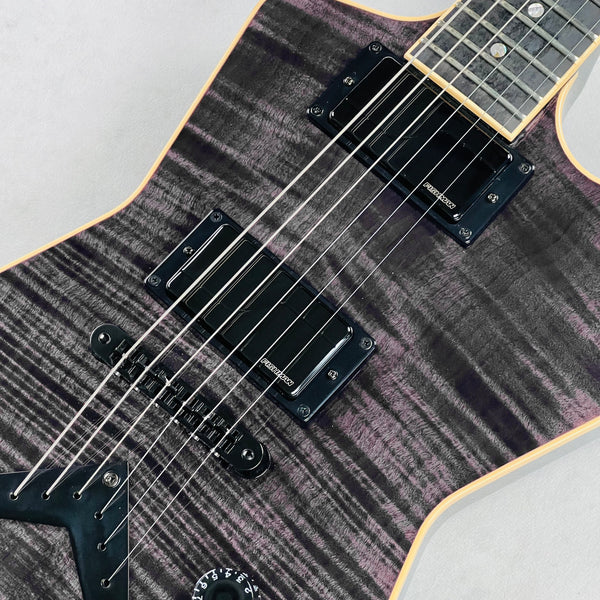 Dean USA Custom Shop ML Flame Top Fishman Fluence Pickups 2025 - Transparent Black - 7