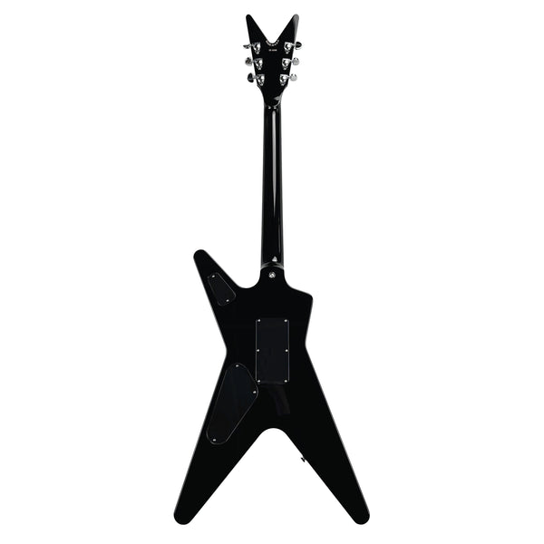 Dean USA ML Floyd Rose Block Inlay Custom - Classic Black - 10