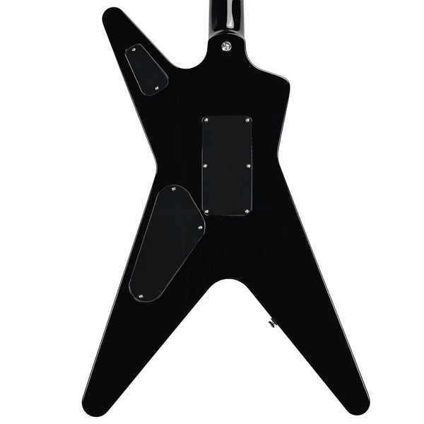 Dean USA ML Floyd Rose Block Inlay Custom - Classic Black - 9