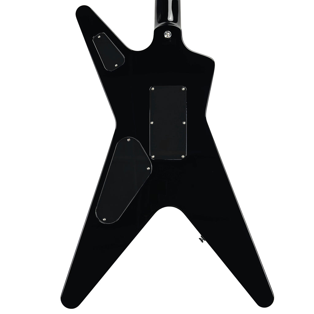Dean USA ML Floyd Rose Block Inlay Custom - Classic Black - 9