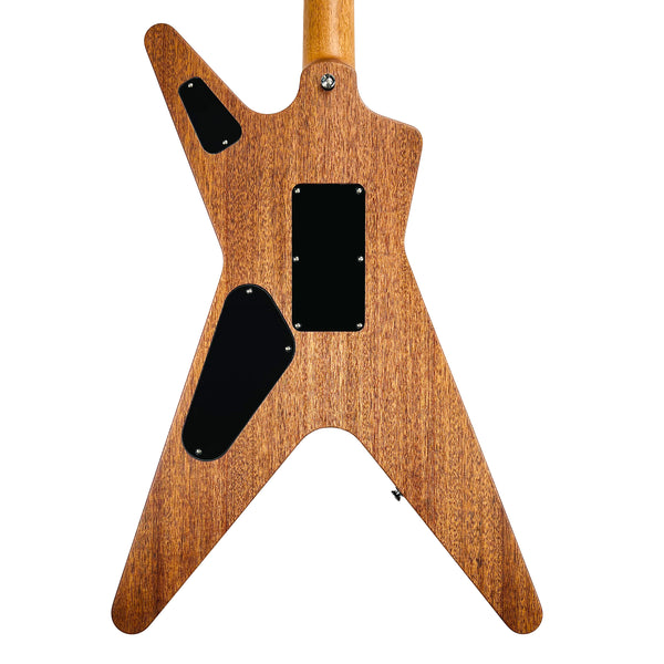 Dean USA ML Floyd Rose Flame Top Custom - Natural Oil - 11