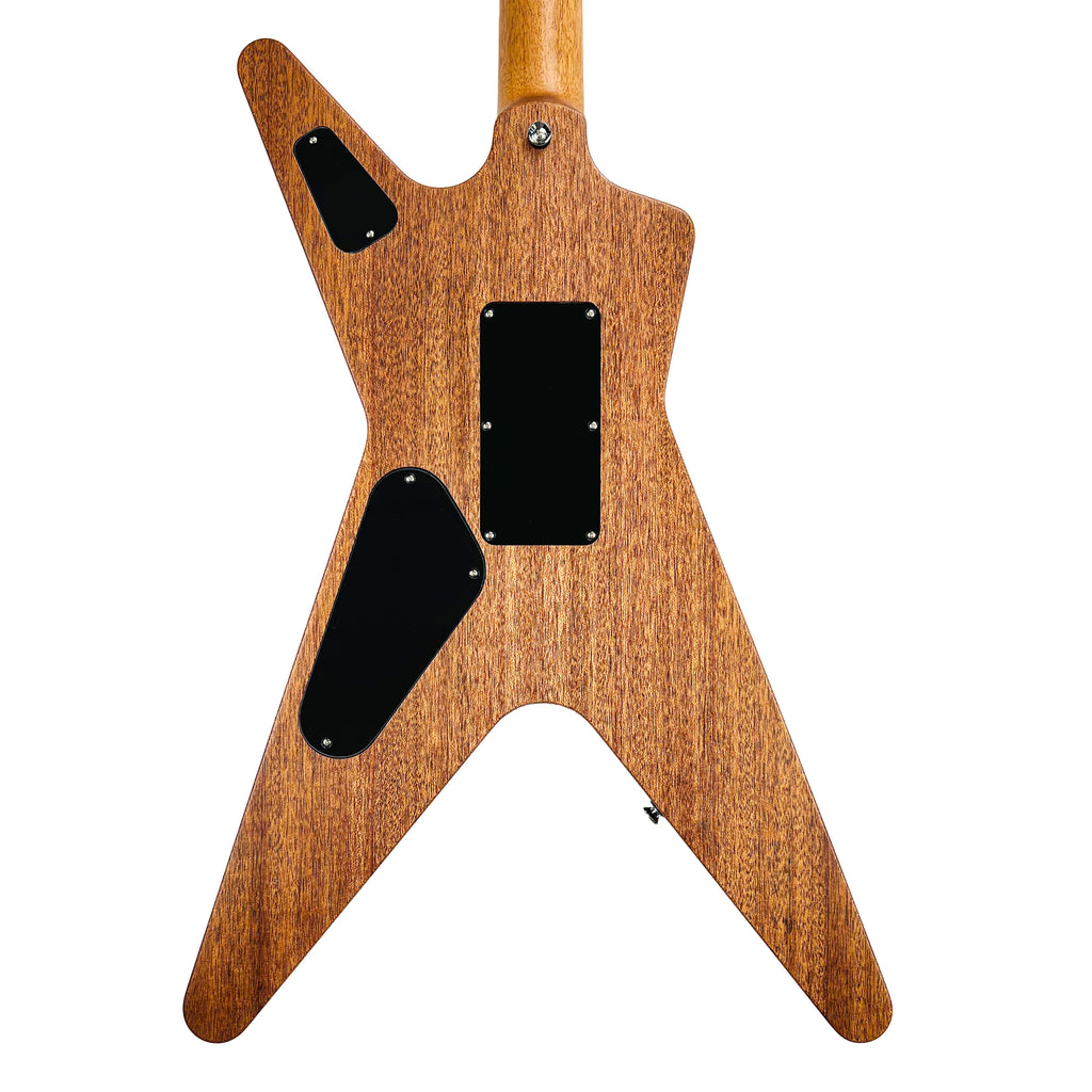 Dean USA ML Floyd Rose Flame Top Custom - Natural Oil - 11