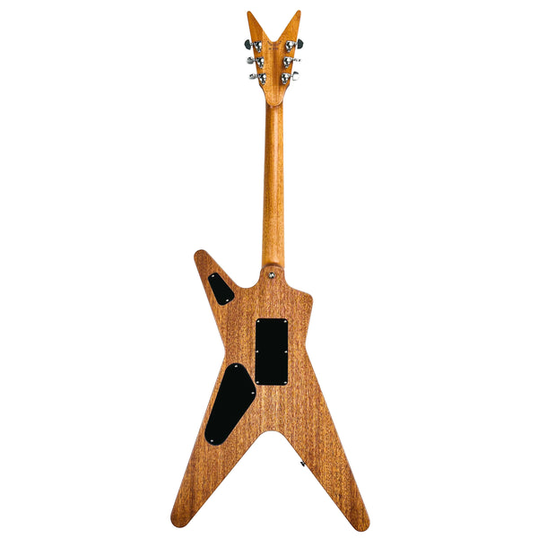 Dean USA ML Floyd Rose Flame Top Custom - Natural Oil - 12