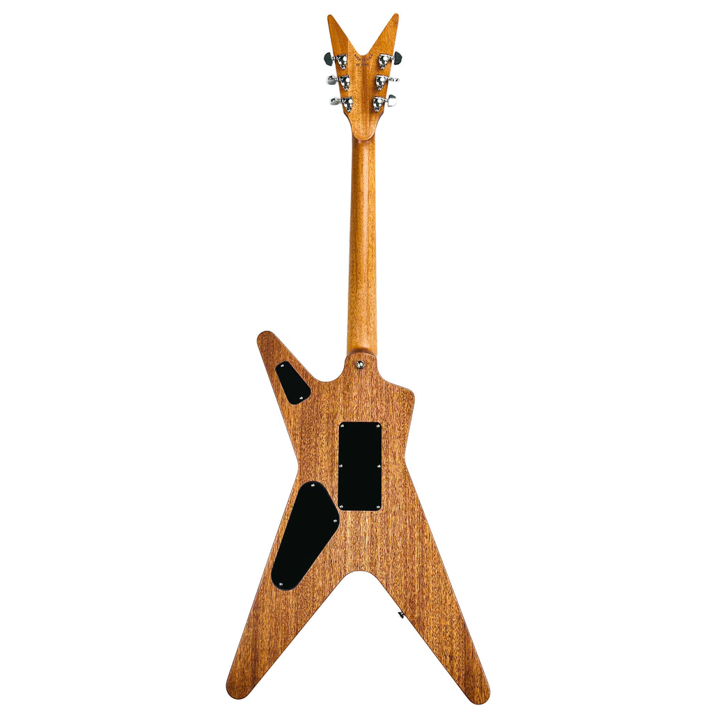 Dean USA ML Floyd Rose Flame Top Custom - Natural Oil - 12