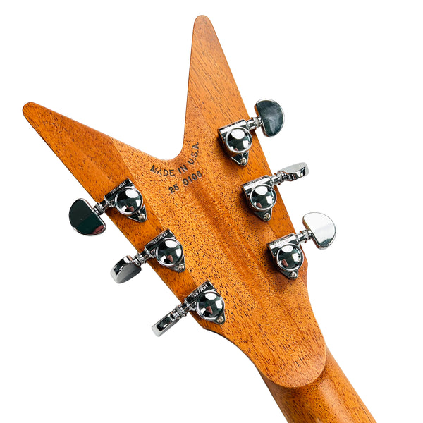 Dean USA ML Floyd Rose Flame Top Custom - Natural Oil - 16