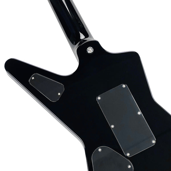 Dean USA ML Floyd Rose Mahogany Custom - Classic Black - 12