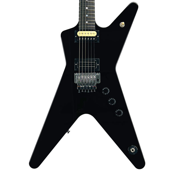Dean USA ML Floyd Rose Mahogany Custom - Classic Black - 1