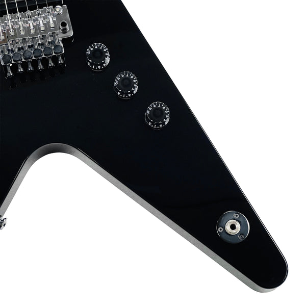 Dean USA ML Floyd Rose Mahogany Custom - Classic Black - 5