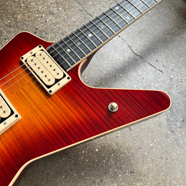 Dean USA Patents Pending ML Flame Top 2024 - Trans Cherry Sunburst - 6