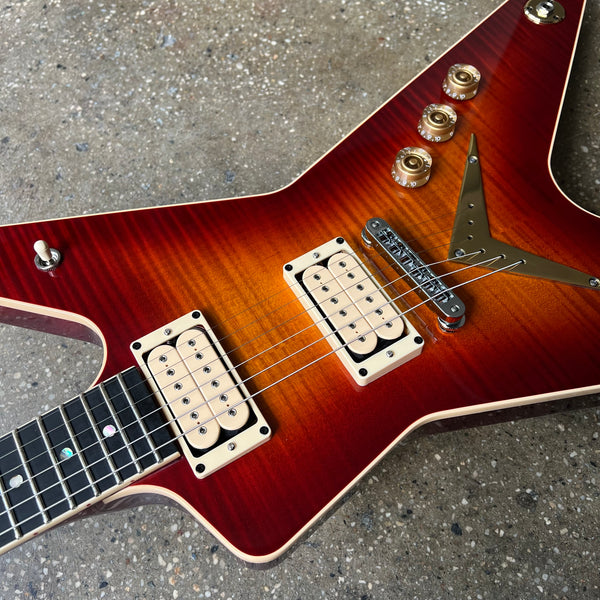 Dean USA Patents Pending ML Flame Top 2024 - Trans Cherry Sunburst - 8