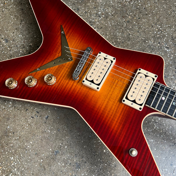 Dean USA Patents Pending ML Flame Top 2024 - Trans Cherry Sunburst - 9