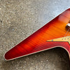 Dean USA Patents Pending V Flame Top 2024 - Trans Cherry Sunburst - 4