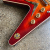 Dean USA Patents Pending V Flame Top 2024 - Trans Cherry Sunburst - 5