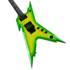 Dean USA Razorback Floyd Rose Flame Top - Slime Green - 3